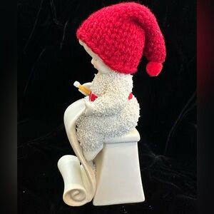 2014 Dept 56 Snowbabies Making the List Figurine in original Box
